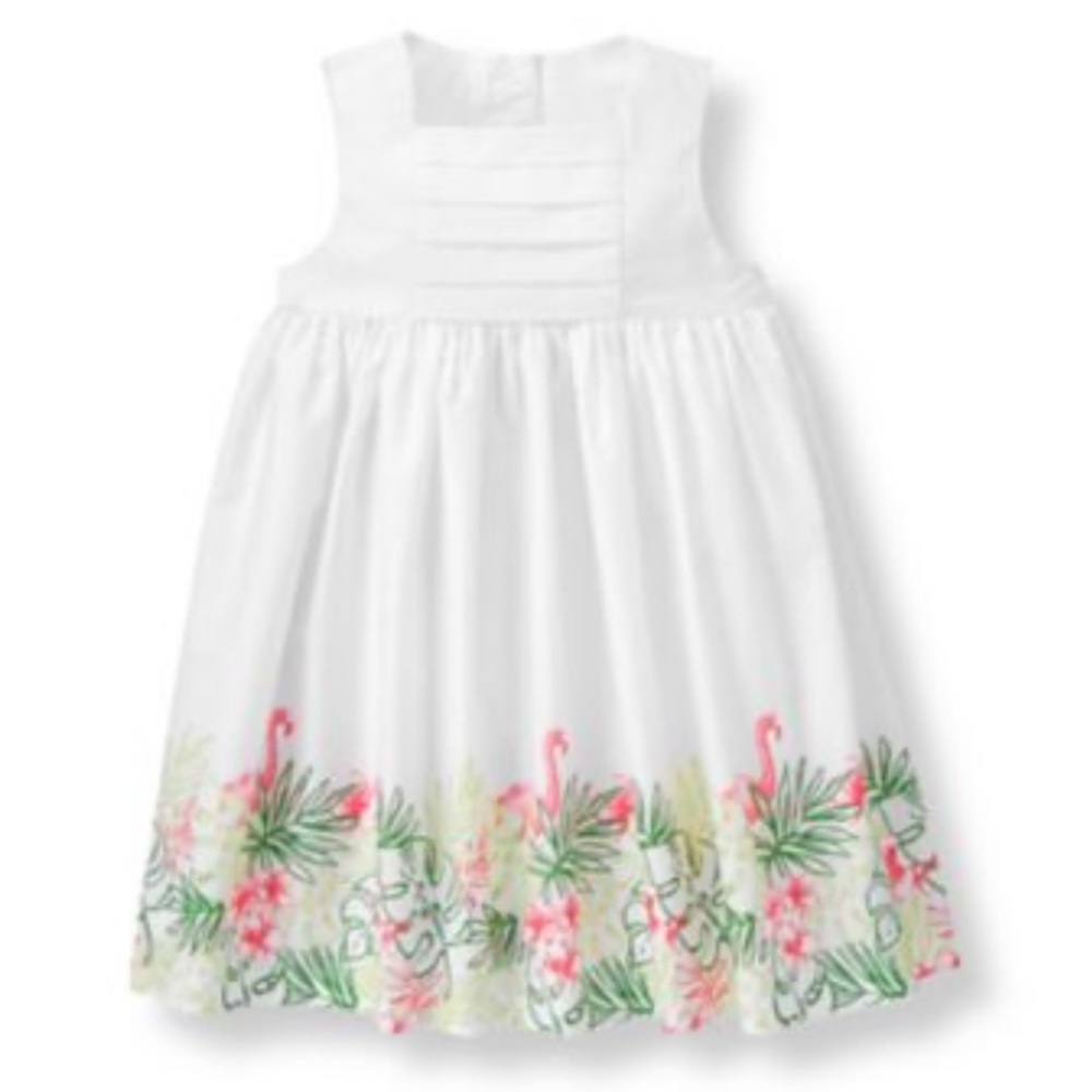 Janie and Jack Flamingo Dress